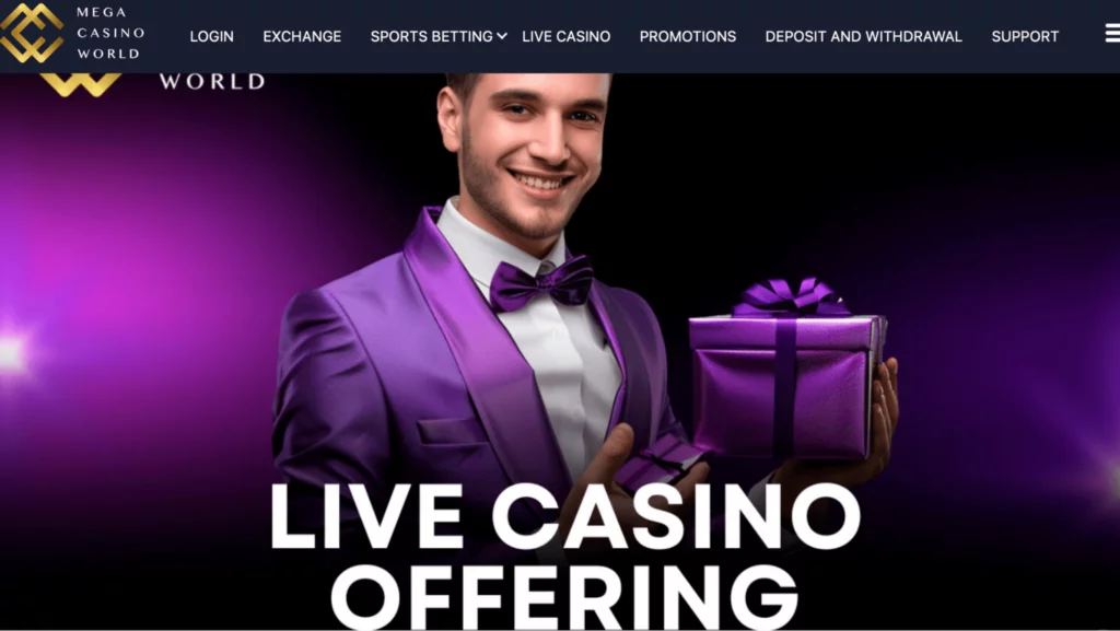 Mega casino live